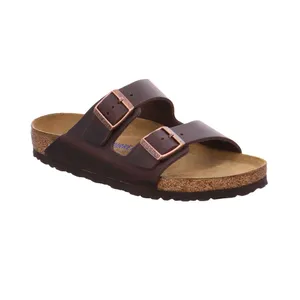 BIRKENSTOCK Bio-Mûles Braun Leder BIRKENSTOCK Bio-Mûles Braun Leder