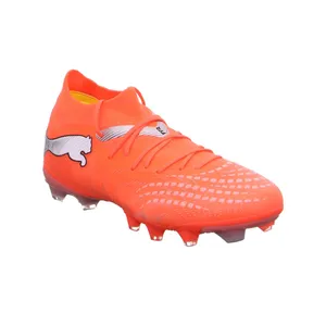 PUMA Fussball Nocken Orange Lederimitat 