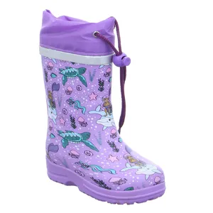BECK Kinder-Gummistiefel Violette Synthetik BECK Kinder-Gummistiefel Violette Synthetik