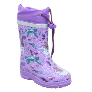 BECK Kinder-Gummistiefel Violette Synthetik BECK Kinder-Gummistiefel Violette Synthetik