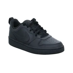 NIKE Nike Court Borough Low Recraft Kinder Sportschuh Schwarz Lederimitat NIKE Nike Court Borough Low Recraft Kinder Sportschuh Schwarz Lederimitat