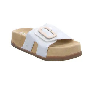 RIEKER Pantolette Silber Lederimitat RIEKER Pantolette Silber Lederimitat