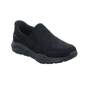 SKECHERS Halbschuh-Schlüpfer Schwarz Lederimitat SKECHERS Halbschuh-Schlüpfer Schwarz Lederimitat