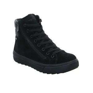 LEGERO mit Gore-Tex Membrane Comfort-Mid Cut Sneaker Schwarz Leder LEGERO mit Gore-Tex Membrane Comfort-Mid Cut Sneaker Schwarz Leder