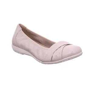CAPRICE mit Wechselfussbett Ballerina Offwhite Leder CAPRICE mit Wechselfussbett Ballerina Offwhite Leder