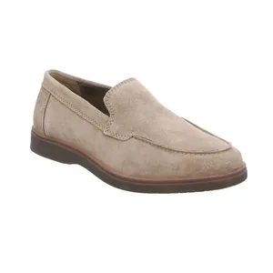 BUGATTI SHOES Halbschuh Beige Leder BUGATTI SHOES Halbschuh Beige Leder