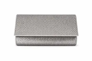 LA STRADA Clutch / Abendtasche Altsilber Synthetik LA STRADA Clutch / Abendtasche Altsilber Synthetik