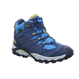 MEINDL mit Gore Tex Kinder-Wanderschuhe Blau Synthetik MEINDL mit Gore Tex Kinder-Wanderschuhe Blau Synthetik