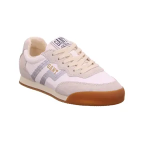 GANT Sneaker Weiss Leder  mit Wechselfussbett 