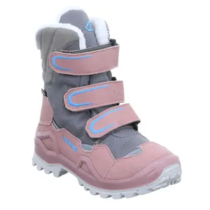 LOWA Kleinkinder-Snowboot  Membran Rosa Textil  Winterstiefel Mädchen 