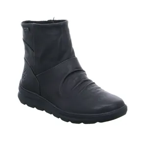 RIEKER Comfort-Boot Schwarz Leder RIEKER Comfort-Boot Schwarz Leder