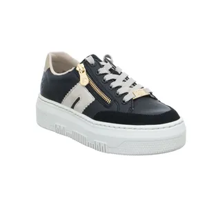 RIEKER Sneaker Schwarz Lederimitat RIEKER Sneaker Schwarz Lederimitat