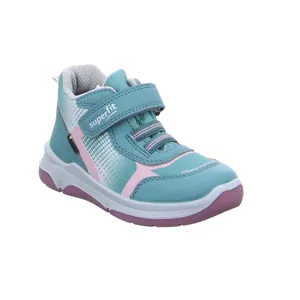 SUPERFIT Sneaker high Kleinkinder-Halbschuh Klett Mint Textil 