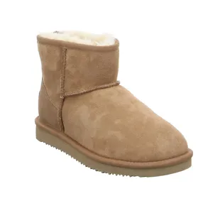 * Boot Cognac Leder 