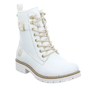 RIEKER Boot Offwhite Lederimitat RIEKER Boot Offwhite Lederimitat