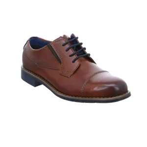 BUGATTI SHOES Halbschuh-City Cognac Leder 
