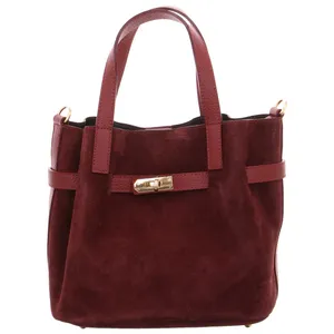 * Henkeltasche Bordeau Leder * Henkeltasche Bordeau Leder