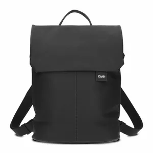 ZWEI Rucksack Schwarz Lederimitat 