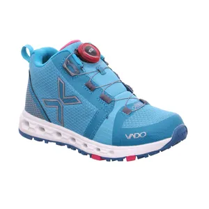 VADO Sneaker high Jugend-Boot Türkis Textil 