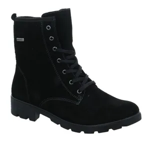 RICOSTA Schaftstiefel Mädchen-Winter-Bottine Schwarz Leder RICOSTA Schaftstiefel Mädchen-Winter-Bottine Schwarz Leder