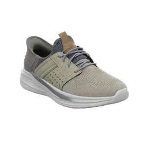 SKECHERS Halbschuhe Sneaker Stoff Beige Synthetik 
