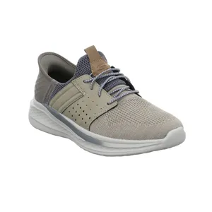 SKECHERS Air-Cooled Memory Foam Halbschuhe Sneaker Stoff Beige Synthetik SKECHERS Air-Cooled Memory Foam Halbschuhe Sneaker Stoff Beige Synthetik