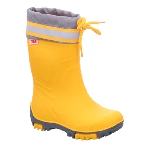 SCHUHDEPOT Kinder-Gummistiefel Gelb Synthetik 