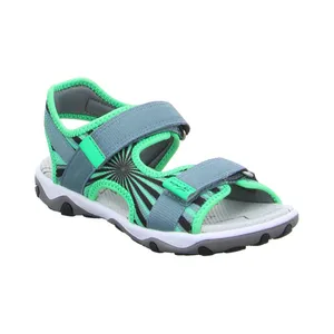 SUPERFIT Sommerschuh Kleinkinder-Sandale Grün Textil 
