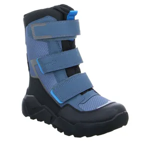 SUPERFIT Winterstiefel Jungen- Snowboot Membran Blau Textil 