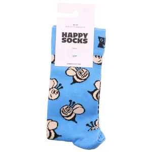 HAPPY SOCKS Freizeitsocken Hellblau Textil 