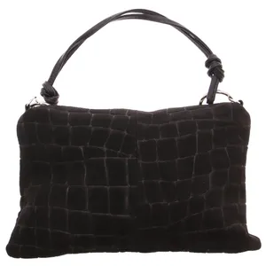 * Umhängetasche Schwarz Leder * Umhängetasche Schwarz Leder