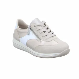 RIEKER Comfort-Schnürer Beige Lederimitat RIEKER Comfort-Schnürer Beige Lederimitat