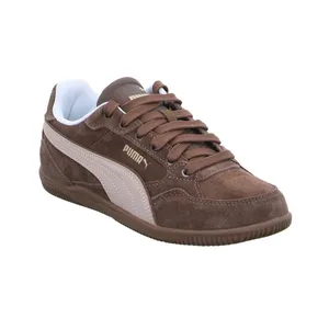 PUMA Sneaker- Streetschuh Damen Braun Leder 
