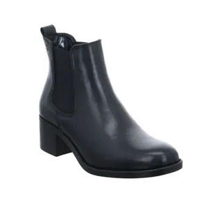 TAMARIS Stiefelette Schwarz Leder TAMARIS Stiefelette Schwarz Leder