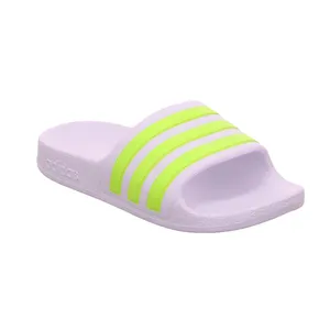 ADIDAS Badeschuhe Kinder Hellgrau Synthetik 