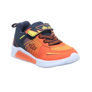 LICO Blinki Kleinkinder-Halbschuh Klett Orange Synthetik 