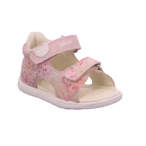 GEOX Minilette Baby-Sandale Rosa Leder 
