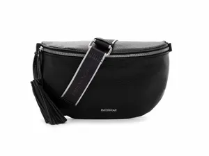 EMILY & NOAH Rucksack Schwarz Lederimitat 