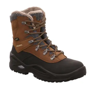 LOWA Winterstiefel Jungen- Snowboot Membran Braun Textil 