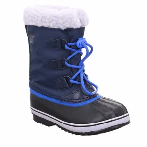 SOREL Schneestiefel Unisex Kinder-Snowboot Blau Synthetik SOREL Schneestiefel Unisex Kinder-Snowboot Blau Synthetik