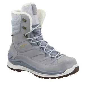 LOWA Snowboots Damen Grau Leder 