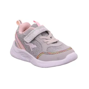 KANGAROOS Sneaker Baby-Sport-Bottine Silber Textil KANGAROOS Sneaker Baby-Sport-Bottine Silber Textil