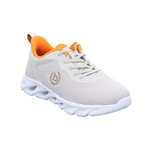 BUGATTI SHOES Halbschuhe Sneaker Stoff Beige Textil 