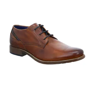 BUGATTI SHOES Halbschuh-City Cognac Leder 