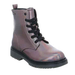 INDIGO Must-Have Winter-Stiefelchen Mädchen-Winter-Bottine Silber Synthetik 