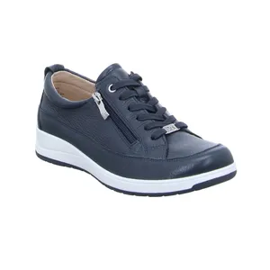 CAPRICE Comfort-Schnürer Blau Leder CAPRICE Comfort-Schnürer Blau Leder