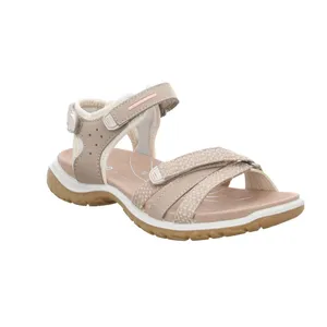 ECCO Trekking-Sandalette Taupe Leder ECCO Trekking-Sandalette Taupe Leder