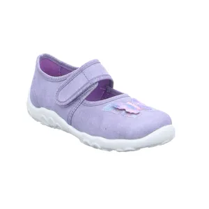 SUPERFIT Kinder-Hausschuh Flieder Textil Mädchenhausschuh SUPERFIT Kinder-Hausschuh Flieder Textil Mädchenhausschuh