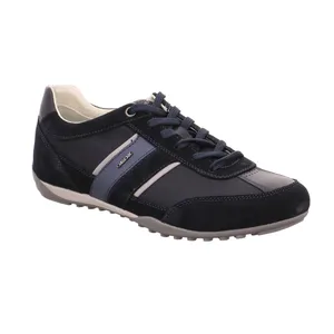 GEOX Halbschuhe Sneaker Blau Leder GEOX Halbschuhe Sneaker Blau Leder