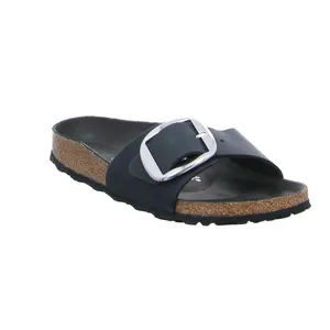 BIRKENSTOCK Bio-Fussbett Schwarz Leder 
